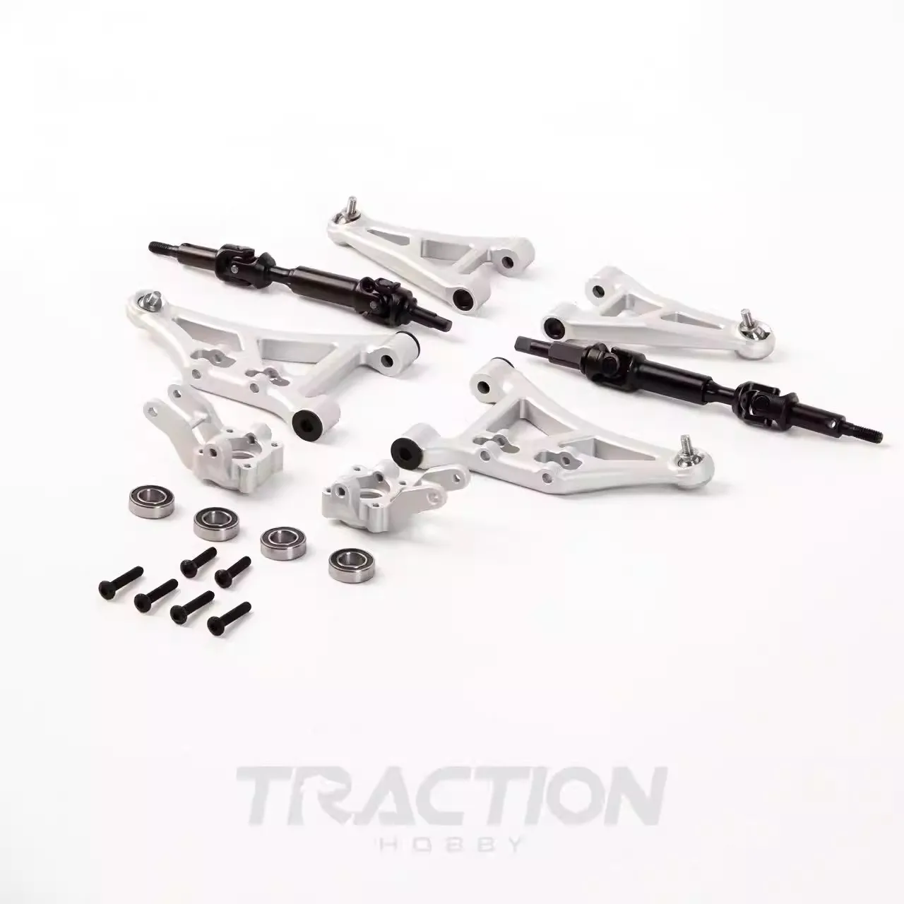 Raytheon KM Tank 300 TH01477 Extended Metal Swing Arm Kit TH01478 Metal Rear Bridge Kit