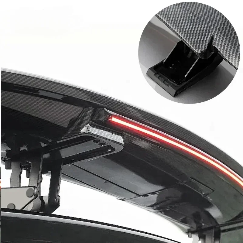 

Bestseller Car Spoiler Electric Automatically Tesla Model 3 BMW E90 Universal Rear Trunk Tail Boot Lid Spoiler Wing Car Convers