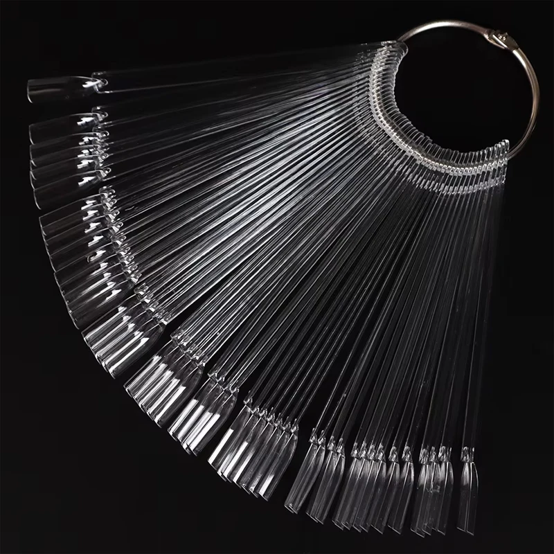 

Товары для ногтей 50-цветная карточка с веером для ногтей Карточка лака для ногтей Лак для ногтей Практика лака для ногтей Цветная пластина