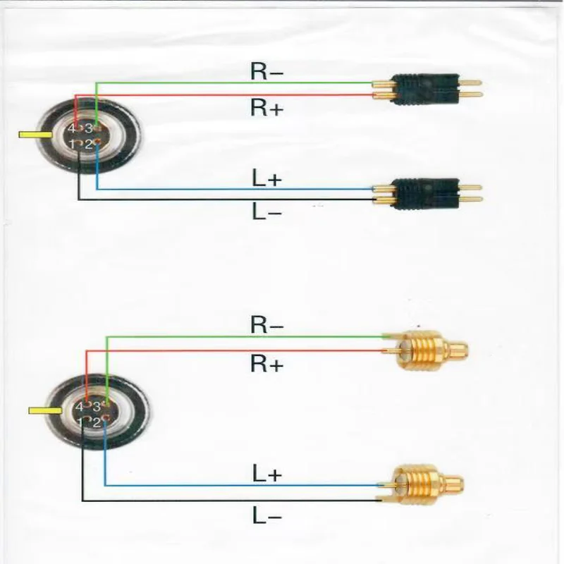 Zephone 4 in 1 autolock DIY adaptor plug 2.5mm /3.5mm /3.5mm pro /4.4mm balanced for earphones upgrade cable (PVC waterproof )