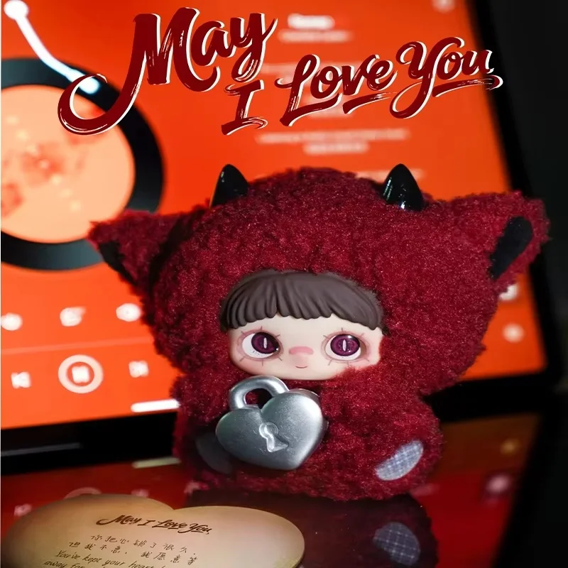لعبة صندوق أعمى من سلسلة Maymei Love You - إصدار محدود لعيد الحب، هدية مفاجئة لطيفة قابلة للجمع، دمية عصرية من متأكد من المرح