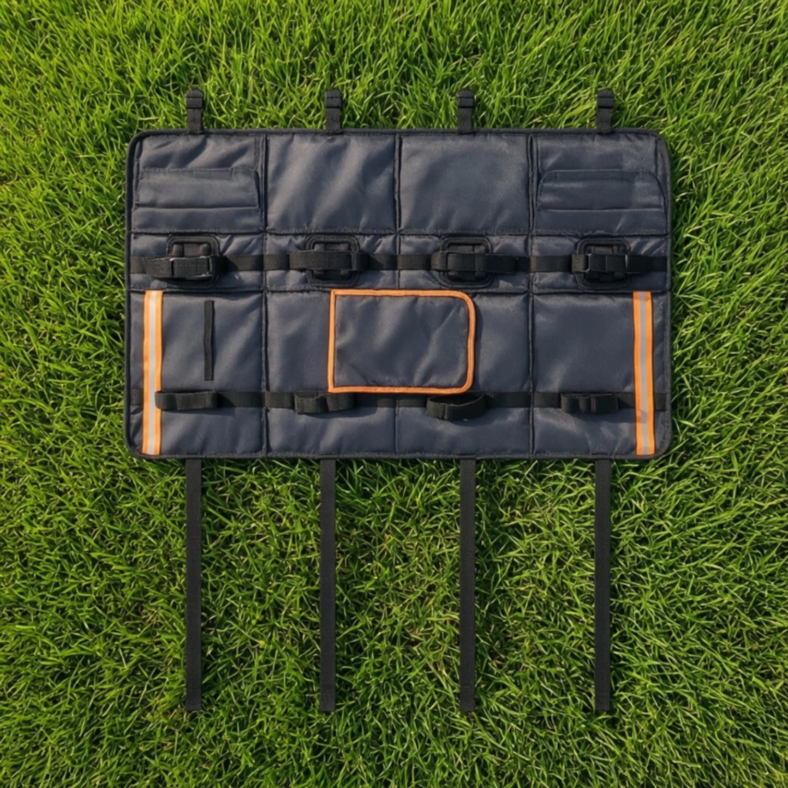 Tailgate Bike Pad Padded Tailgate Pad with Pocket Sturdy Wear-Resistant for Truck Owners, Trail Days