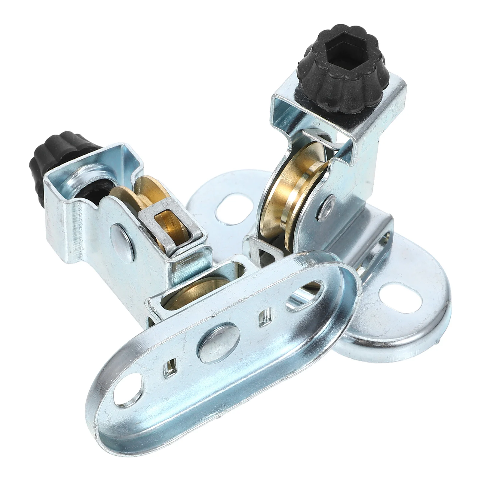 

2pcs Metal Clothesline Pulley For Home Washing Line Wear-Resistant Replacement Heavy Duty Laundry Drying Hanging Rope