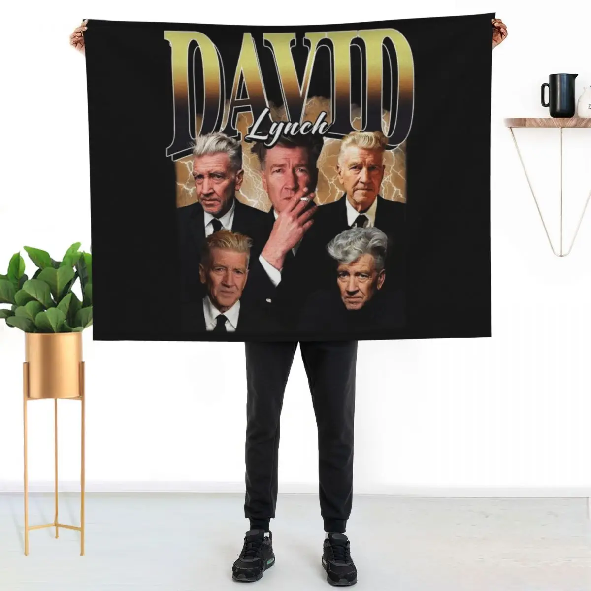 Legend Moments 1946 FIlm Maker Throw Blanket blankets and throws Plaid Polar Travel Thermal Winter beds Blankets