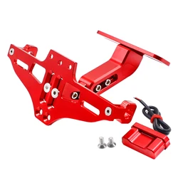 For Honda CRF1000L CRF 1000 1100L AFRICA TWIN Motorcycle Tail Tidy Fender Eliminator Rear License Plate Holder Bracket Led Light
