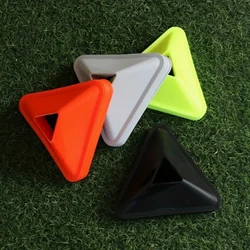 6pcs Triangle Marker Soccer Training Discs Soccer Basketball Practice Equipment Obstacle Markers Training Aids