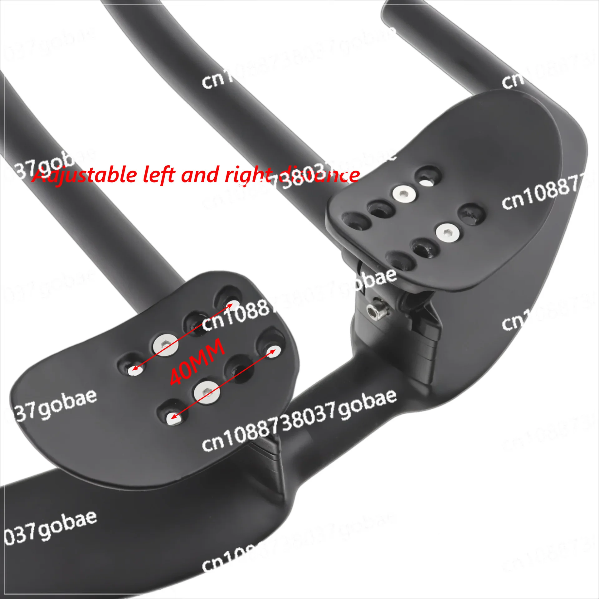 دراجة راحة طويلة وضع الطريق دراجة المقود ألياف الكربون الكل في واحد سباق السيارات TT Put Fly