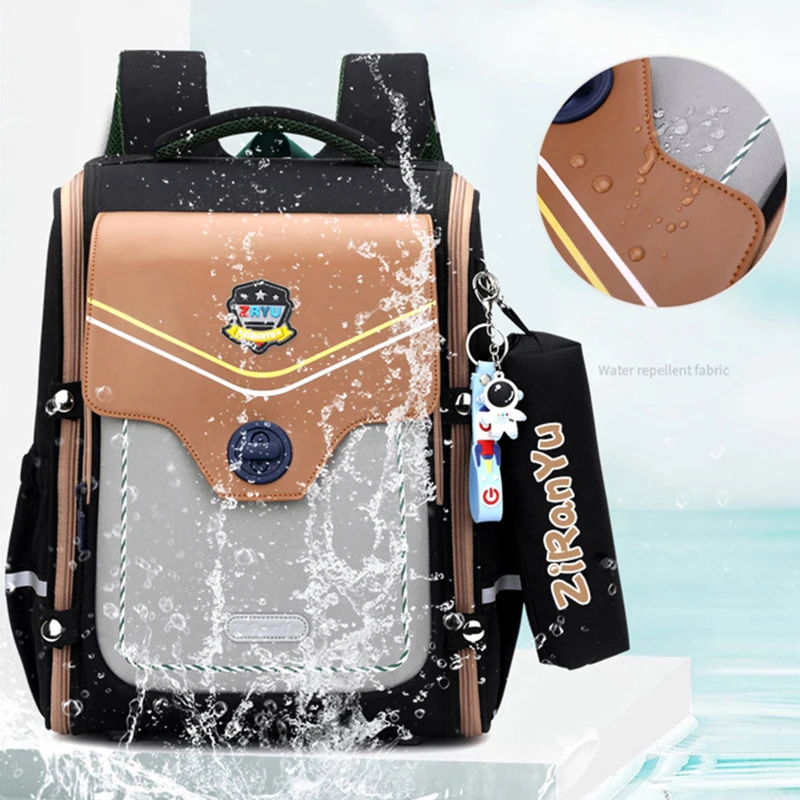 Children Primary School Bags Oxford Waterproof Kids School Bag Boys Girls Students Book bag Orthopedic Backpack Mochila Escolar