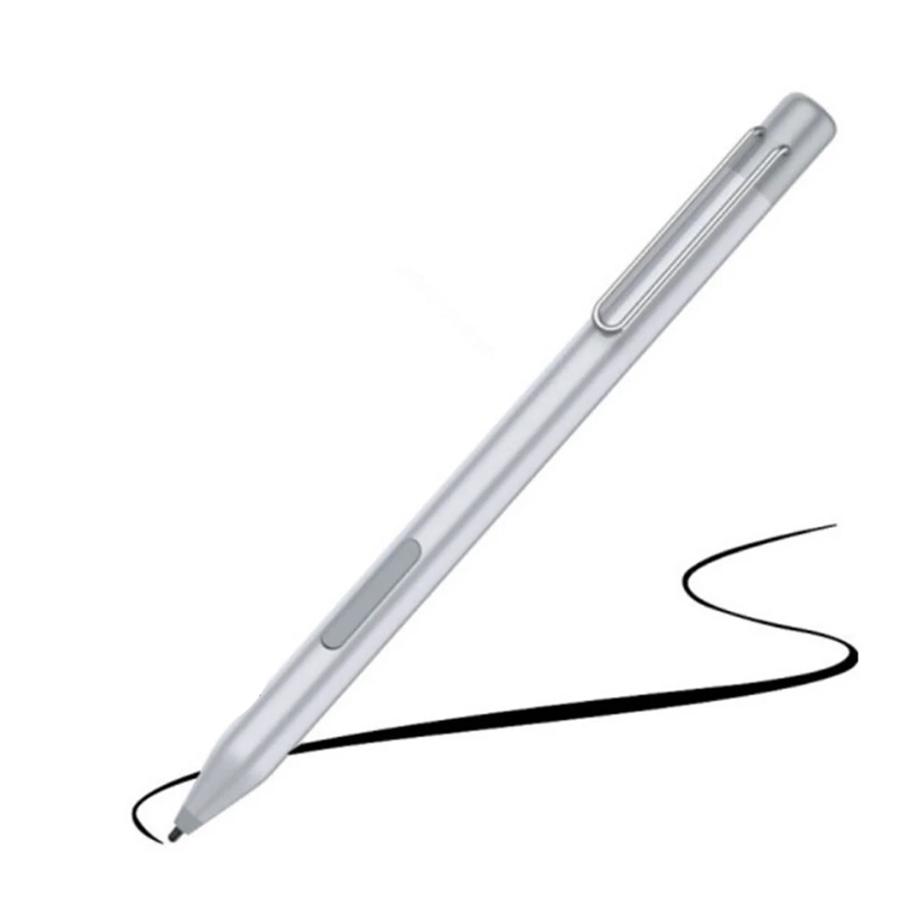 A46M-For Microsoft  Surface Go Pro7/6/5/4/3 Electronic Pen 4096 Levels Of Pressure With Tip Extractor+Tip -Black