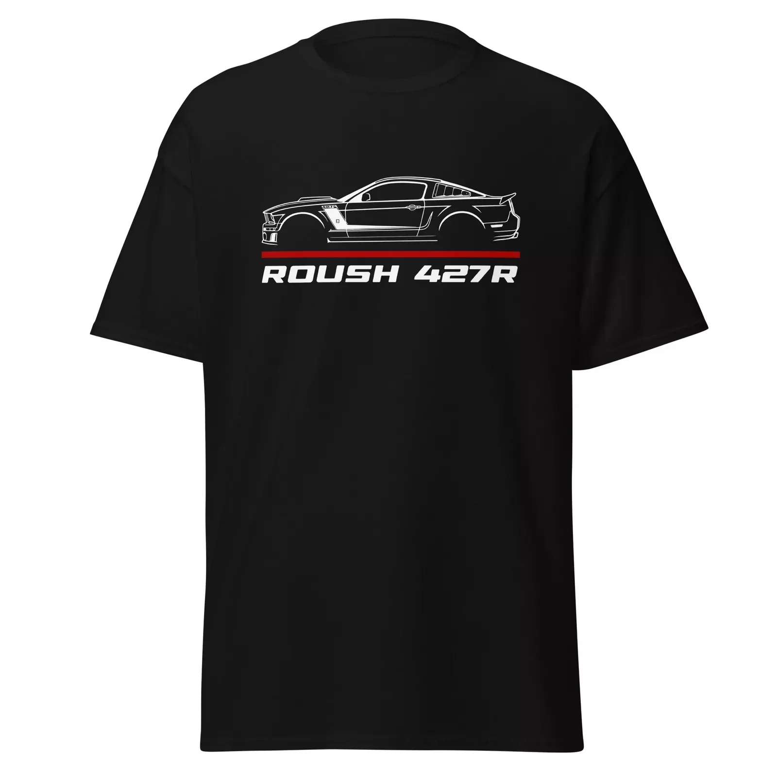 

2024 Men T Shirt Casual Premium T-shirt for Ford Mustang Roush 427R Car Enthusiast Graphic Summer 100% Cotton S-3XL Cool Tee