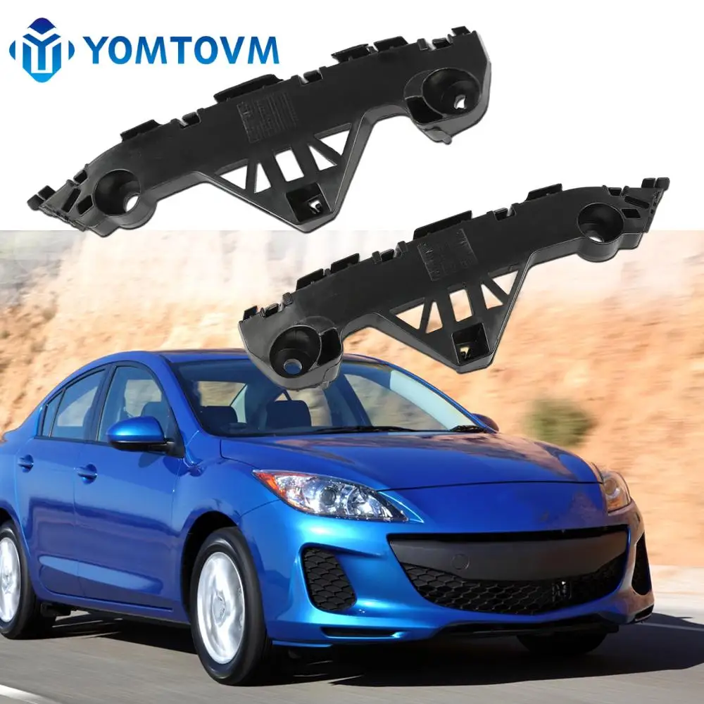 1 Pair Left Right Front Bumper Bracket Support Guide Grille For Mazda 3 & 3 Sport 2010 2011 2012 2013 BBM4-50-0U1G BBM4-50-0T1H