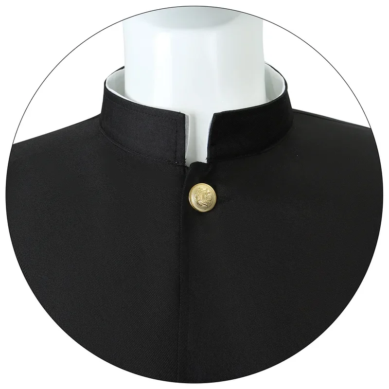 ZA01 Dandadan Ken Takakura disfraz de Cosplay gafas Okarun uniforme escolar chaqueta negra traje de Gakuran gafas Halloween WomenZa0 @