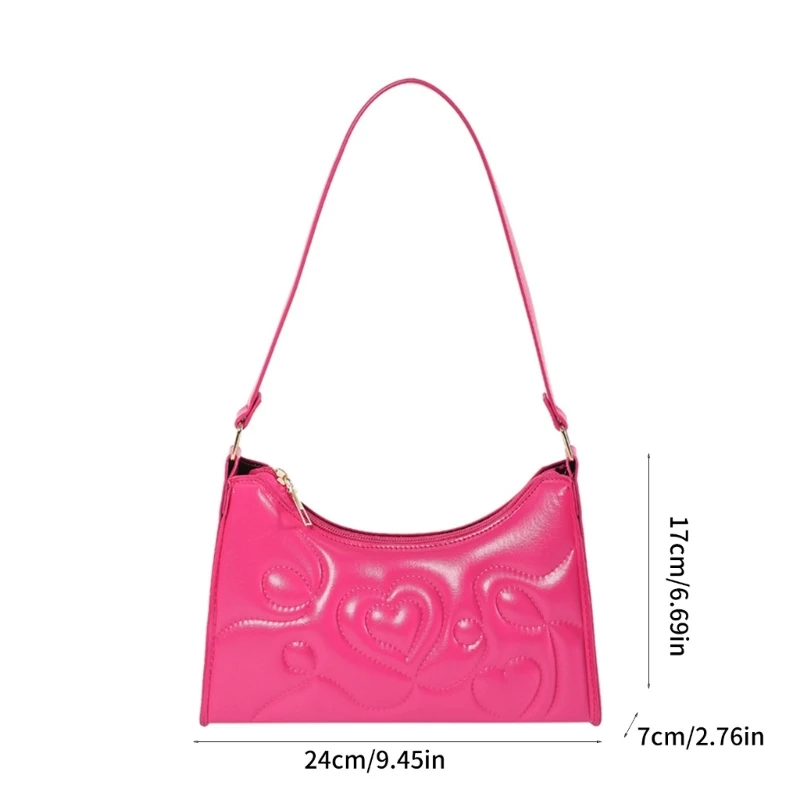 

E74B Simple and Practical Underarm Bag for Women Compact and Lightweight Shoulder Bags for Everyday Use