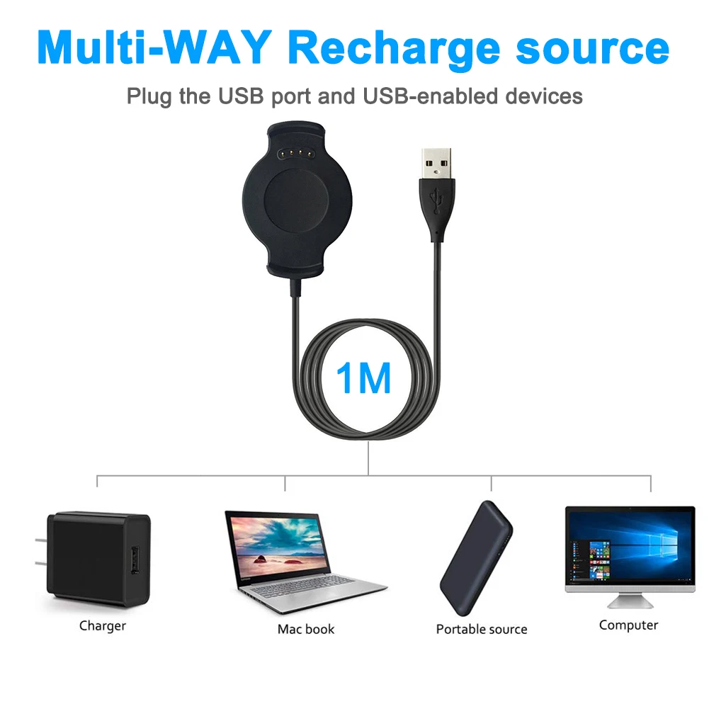Magnetic Charger Adapter For Huawei Watch 2 PRO Classic Smart Watch Charging Cable Magnetic Suction Wireless