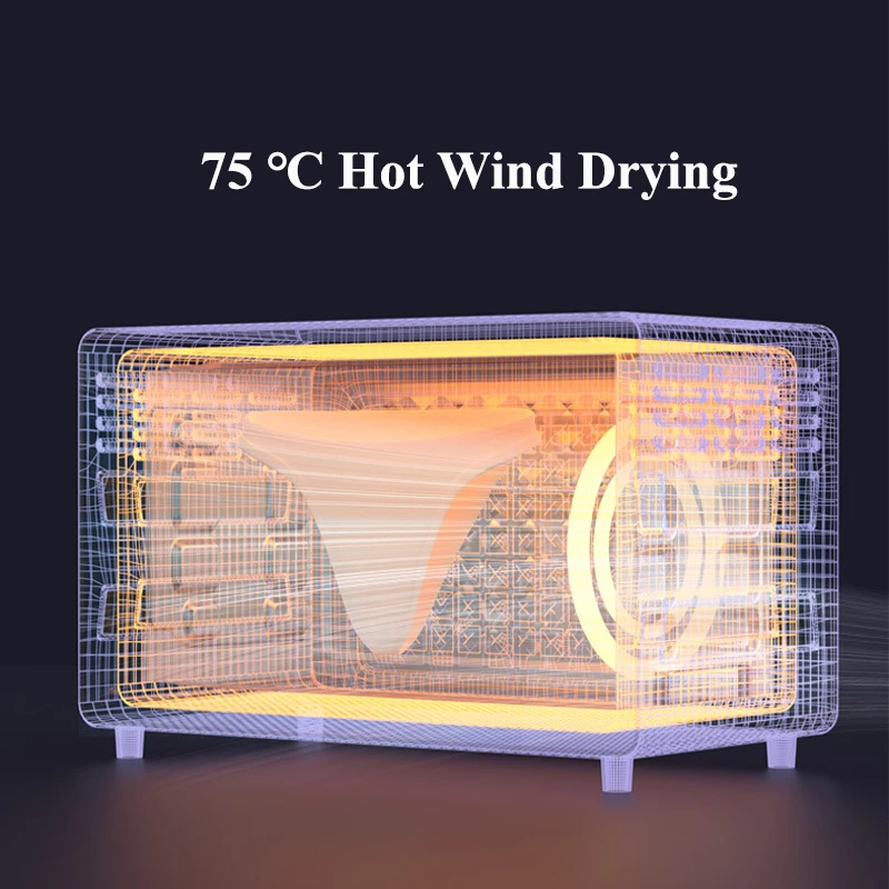 자외선 소독 캐비닛 속옷 식기 병, 작은 아기 옷, 뷰티 네일 아트 도구, 살균기 건조기, 48 리터