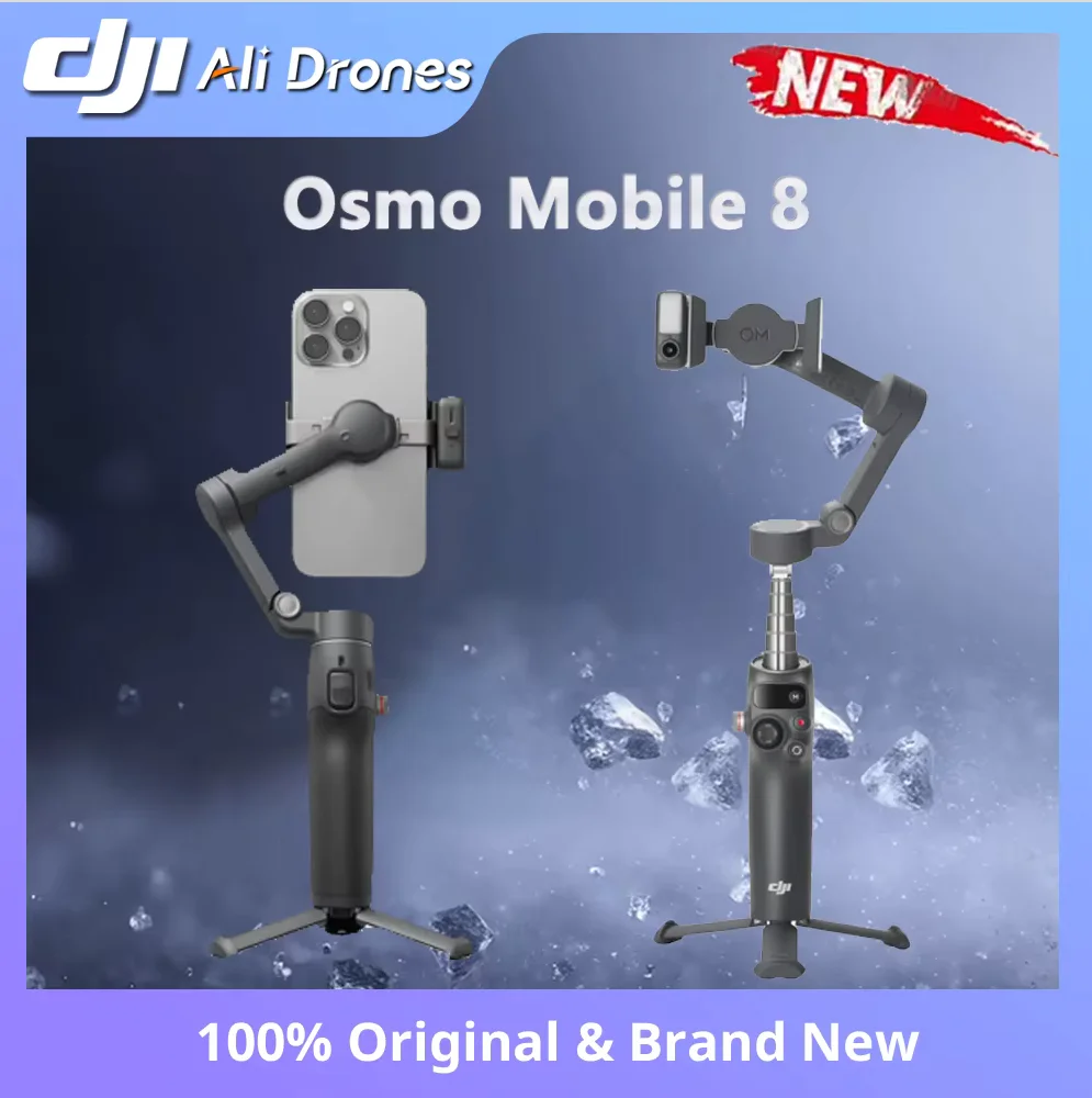 DJI Osmo Mobile 8 OM8 スマートフォンジンバルスタビライザー 3軸