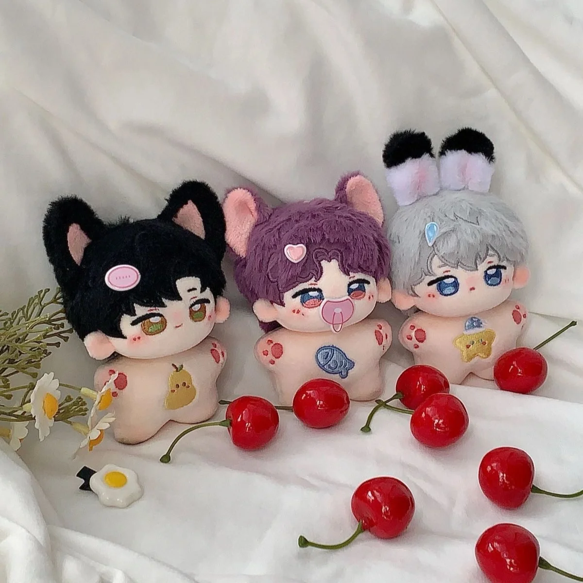 10cm 사랑과 깊은 공간 플러시 Xavier 불가사리 인형 10cm 불가사리 인형 키 체인 애니메이션 귀여운 선물 Collectible 공식 라이센스
