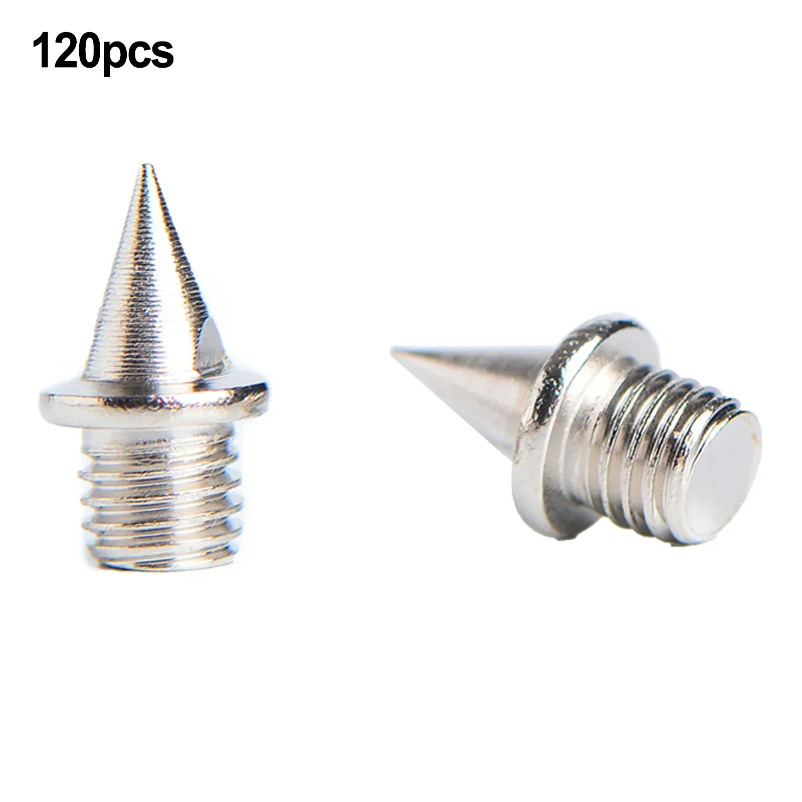 120pcs Track Field Needle Replacements Parts Running Shoe Spikes Silver/Gold Spikes 0.25inch Track Field Needle