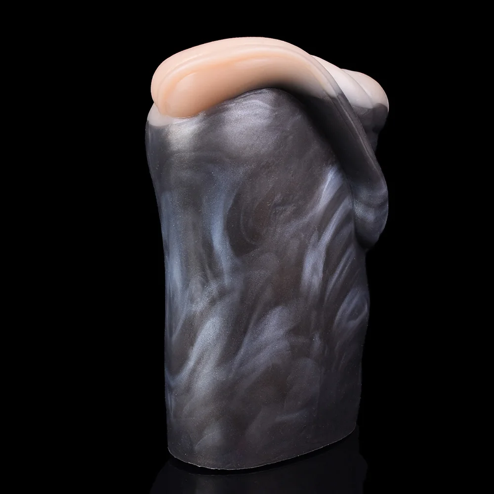 GEEBA Peso netto 755g Tazza per aereo giraffa animale super realistica per uomo 18 + Masturbatore maschile in silicone a doppio canale Figa tascabile