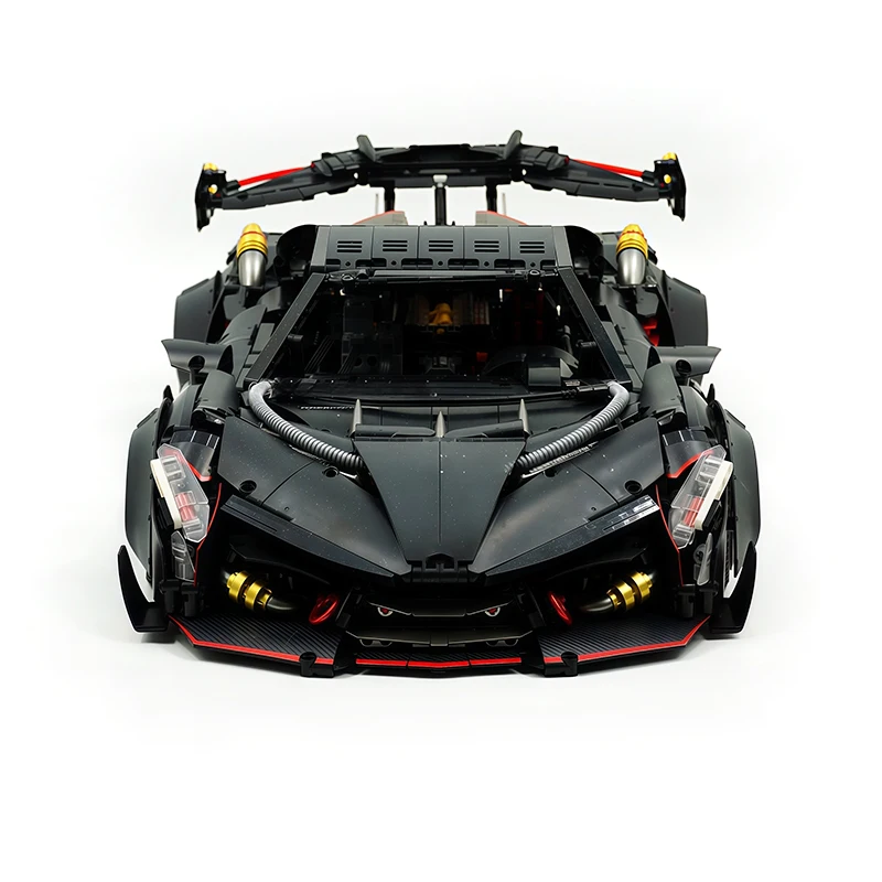 GULY 10639 Technical 1:8 Sports Vehicle Building Blocks Racing Vehicle Bricks Assembly Puzzle Toys kids Adults Birthday Gift Set