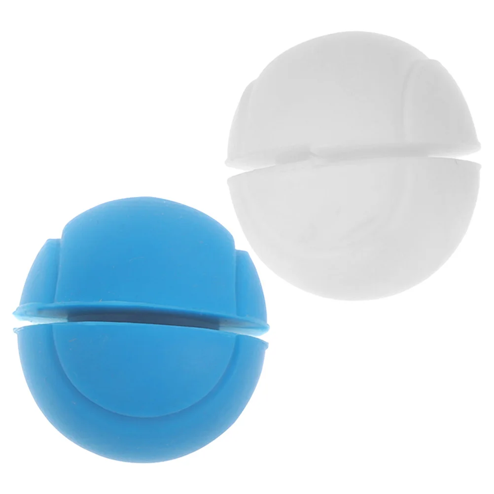 

2pcs Tennis Racket Vibration Dampener White Yellow Tennis Shape Accessories Sports Practical Easy Install