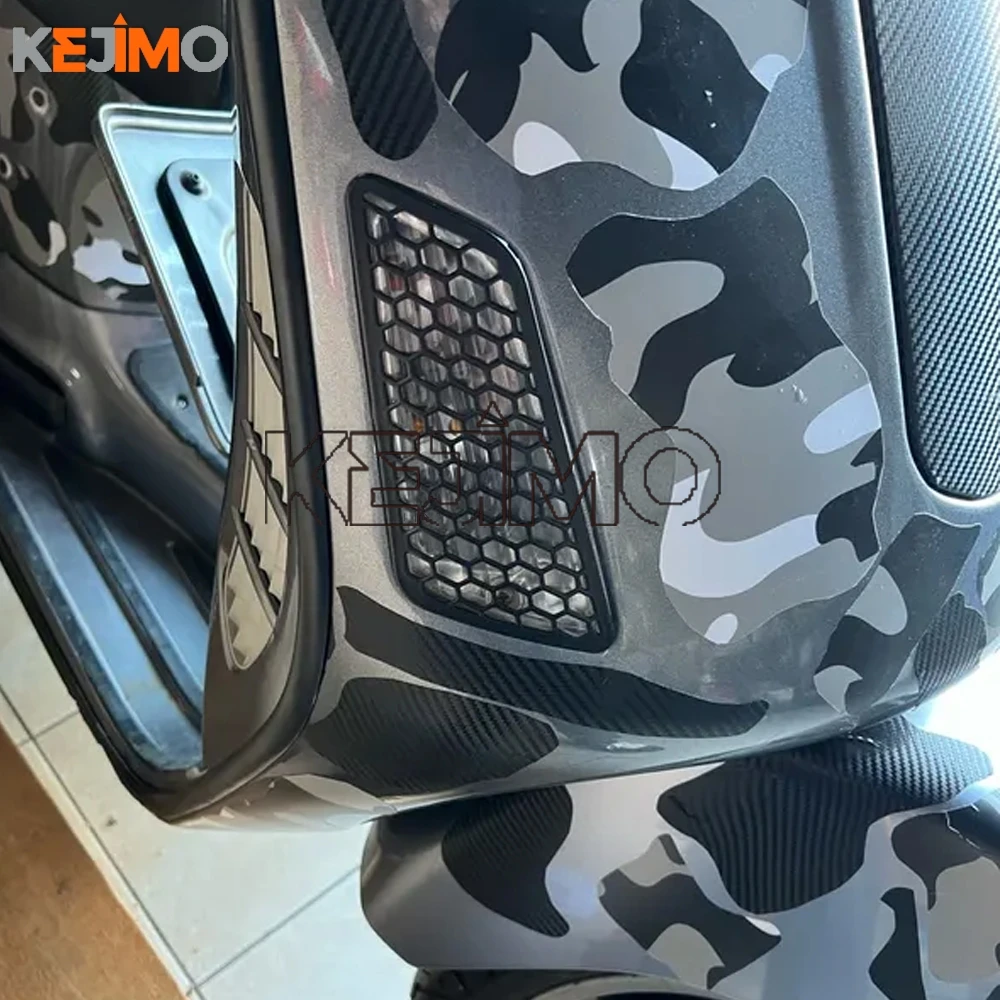 

FOR GTS 125 250 300 2006 - 2015 2012 2013 2011 2010 All Years Motorcycle Front Rear Turn Signal Light Indicator Case Net Cover