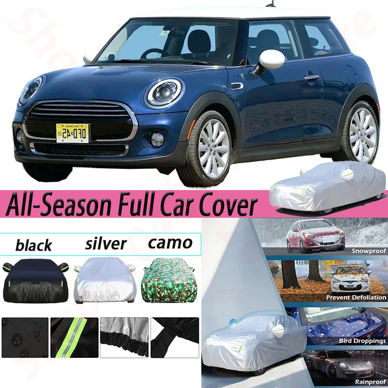 

Waterproof Cover Auto Anti-UV Sun Rain Snow Dust Prevent Cover Windproof For Mini Hatch R50 R53 R56 F55 F56 J01 F66 Hatchback