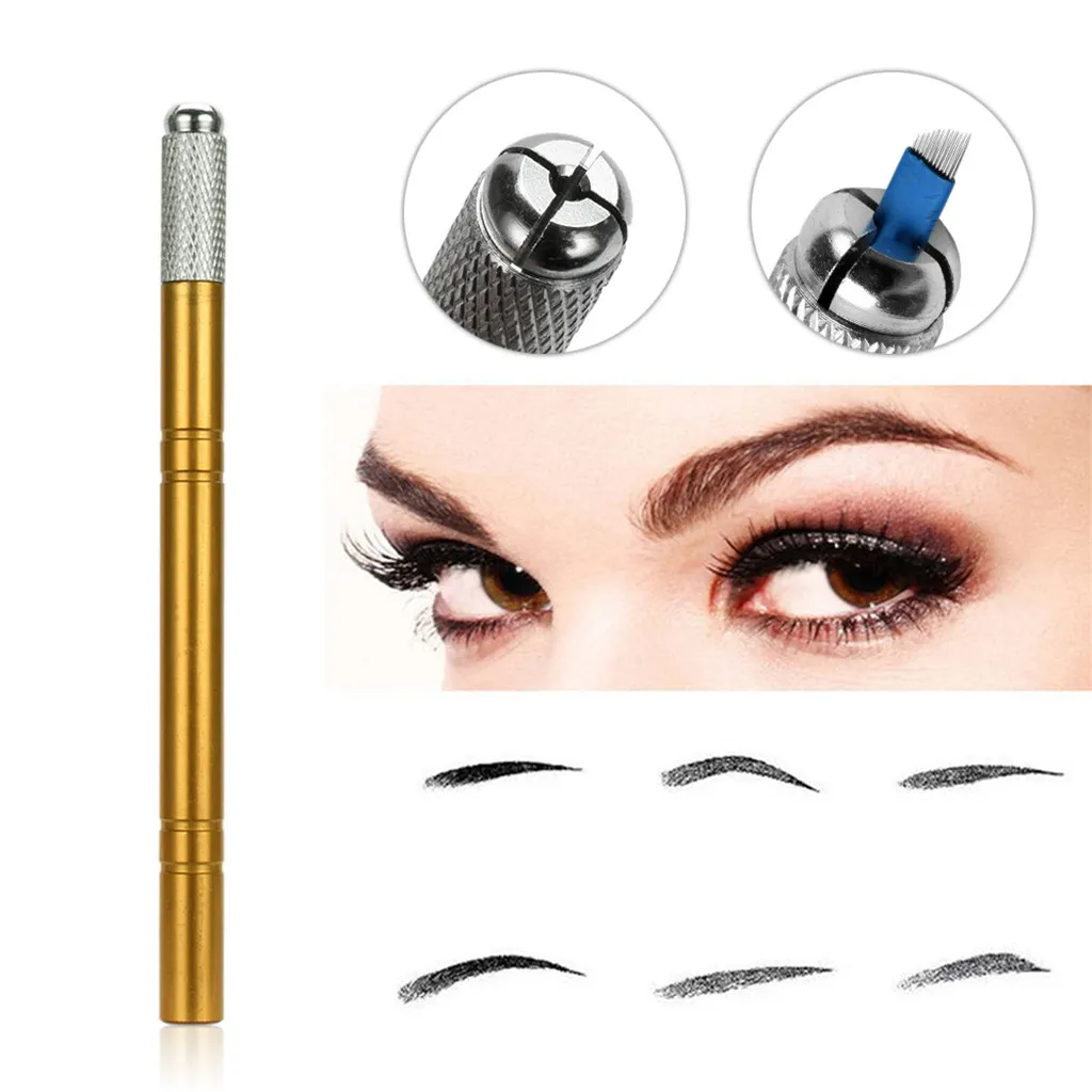 Eyebrow Microblading Eye Brow Pen Makeup Tools Stainless Steel