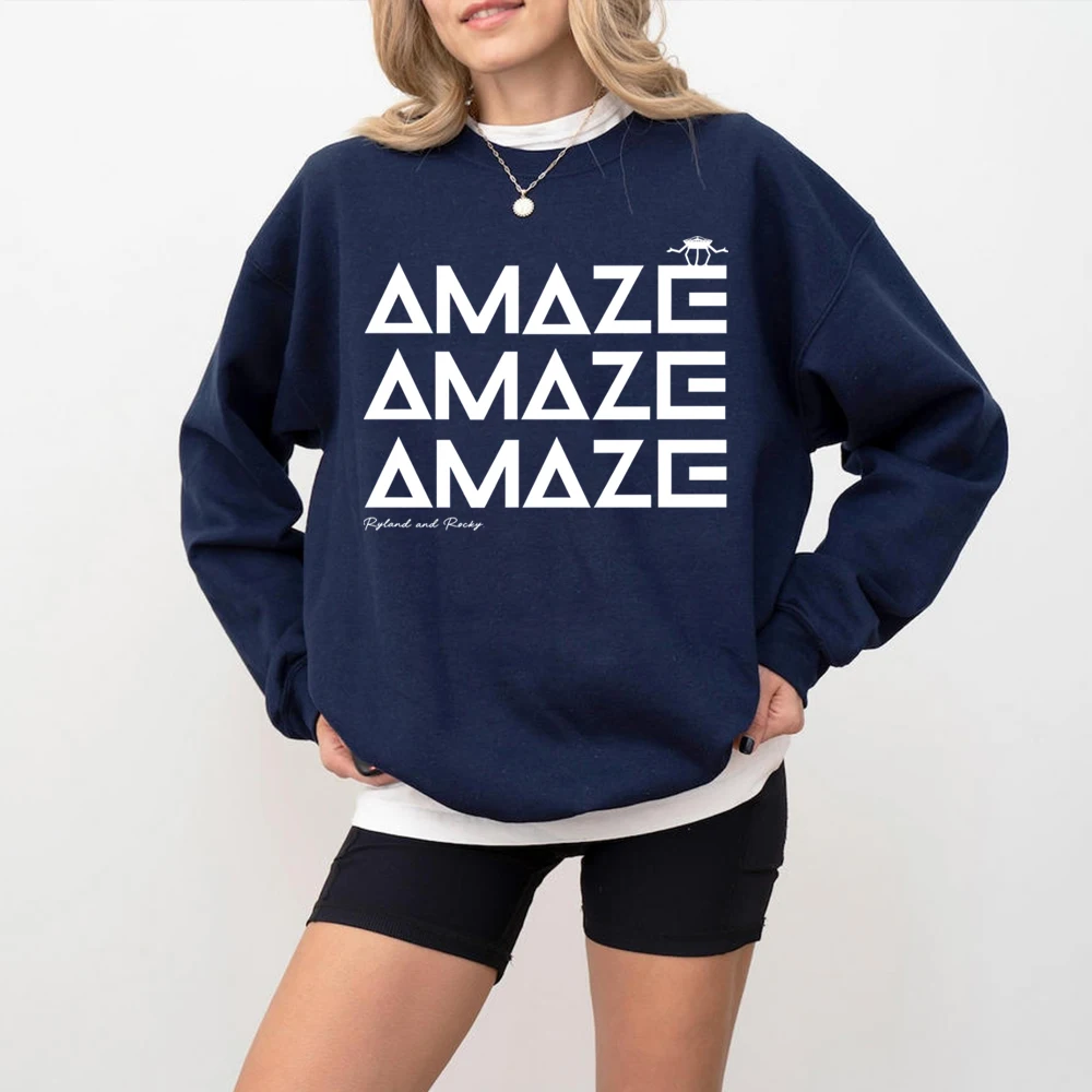 

Свитшот Amaze Project Hail Mary с забавной космической цитатой, свитер Rocky Amaze Space Alien, ретро-свитшот унисекс в стиле научной фантастики