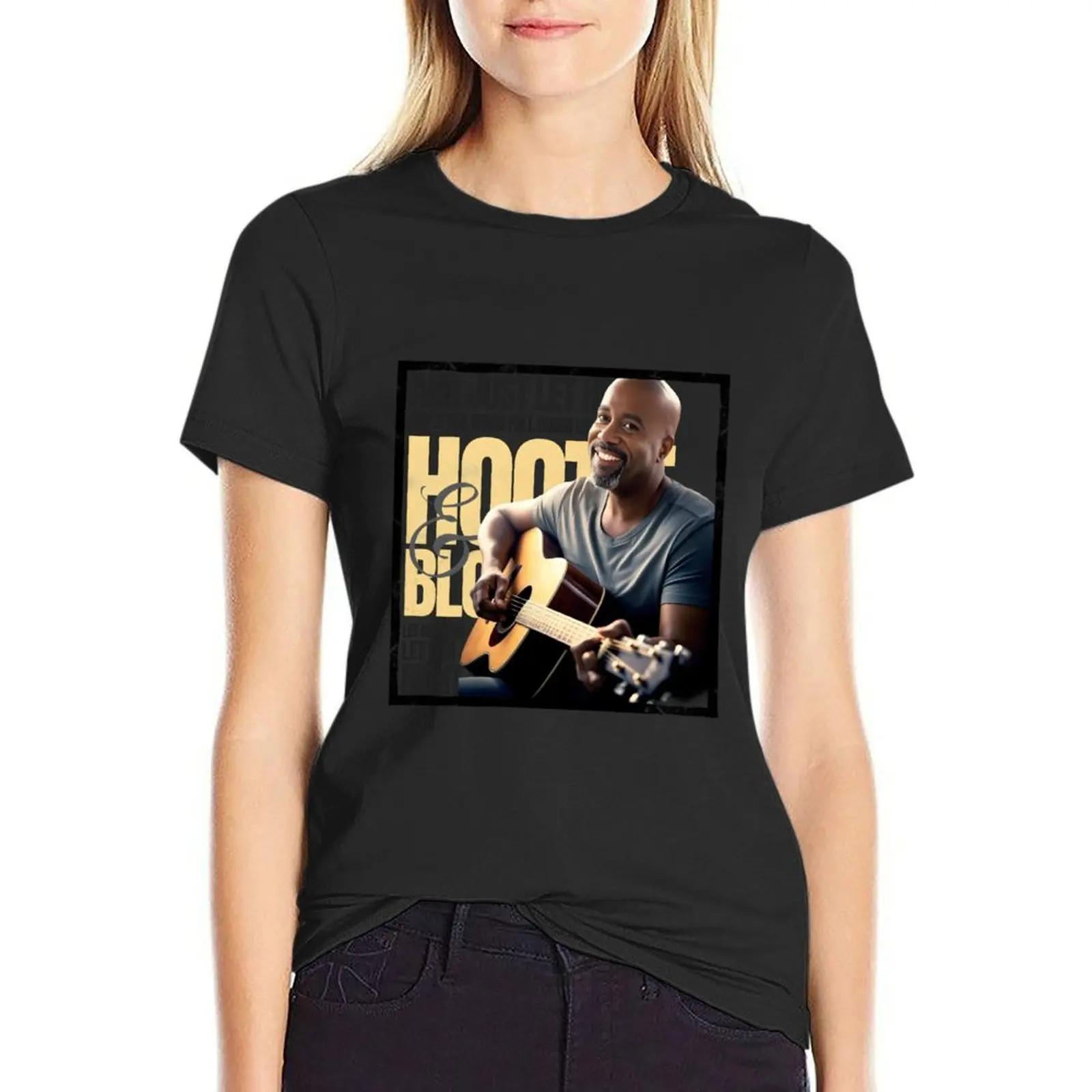 Hootie und der Blowfish 2023 Tour-Live-Konzertband T-Shirt Hippie Kleidung weibliche Kleidung T-Shirts für Frauen