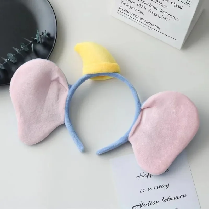 Disney Headband Cartoon Dumbo Stuffed Plush Hair Band Hair Accessories Headwear Cosplay Props Gifts for Children Girls Women