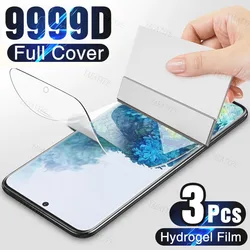 3Pcs Screen Protector For OPPO Find X6 X5 Pro X3 Lite NEO Hydrogel Film For OPPO Reno 10 8 9 Pro Plus 5 Lite 8T A17 K11