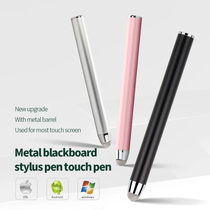 Hot selling Stylus Pen Large diameter mesh tip metal blackboard stylus pen touch pen for school teacher eduction