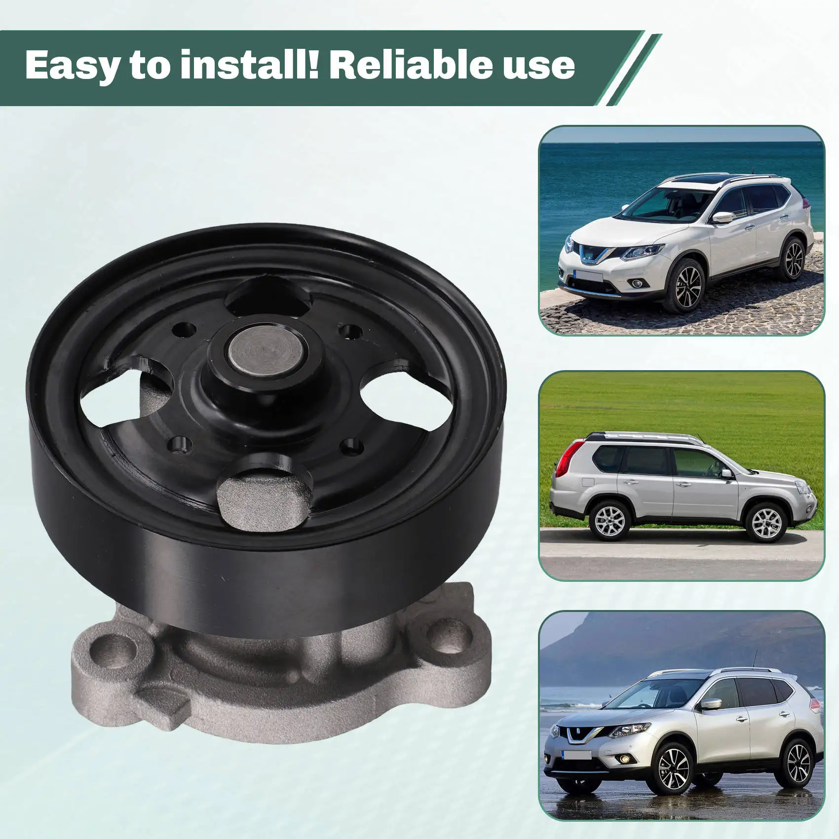 Водяной насос системы охлаждения AB98 для NISSAN X-TRAIL XTRAIL T30 T31 PRIMERA ALTIMA 21010F462A 210106N21A 210108J010 210106N225