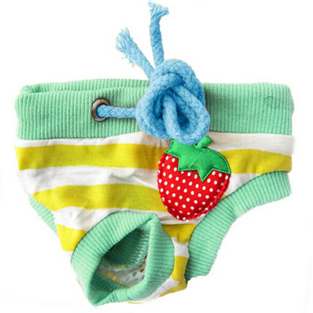 Female Pet Dog Puppy Diaper Pants Physiological Sanitary Short Panty Nappy Underwear M/L/XL