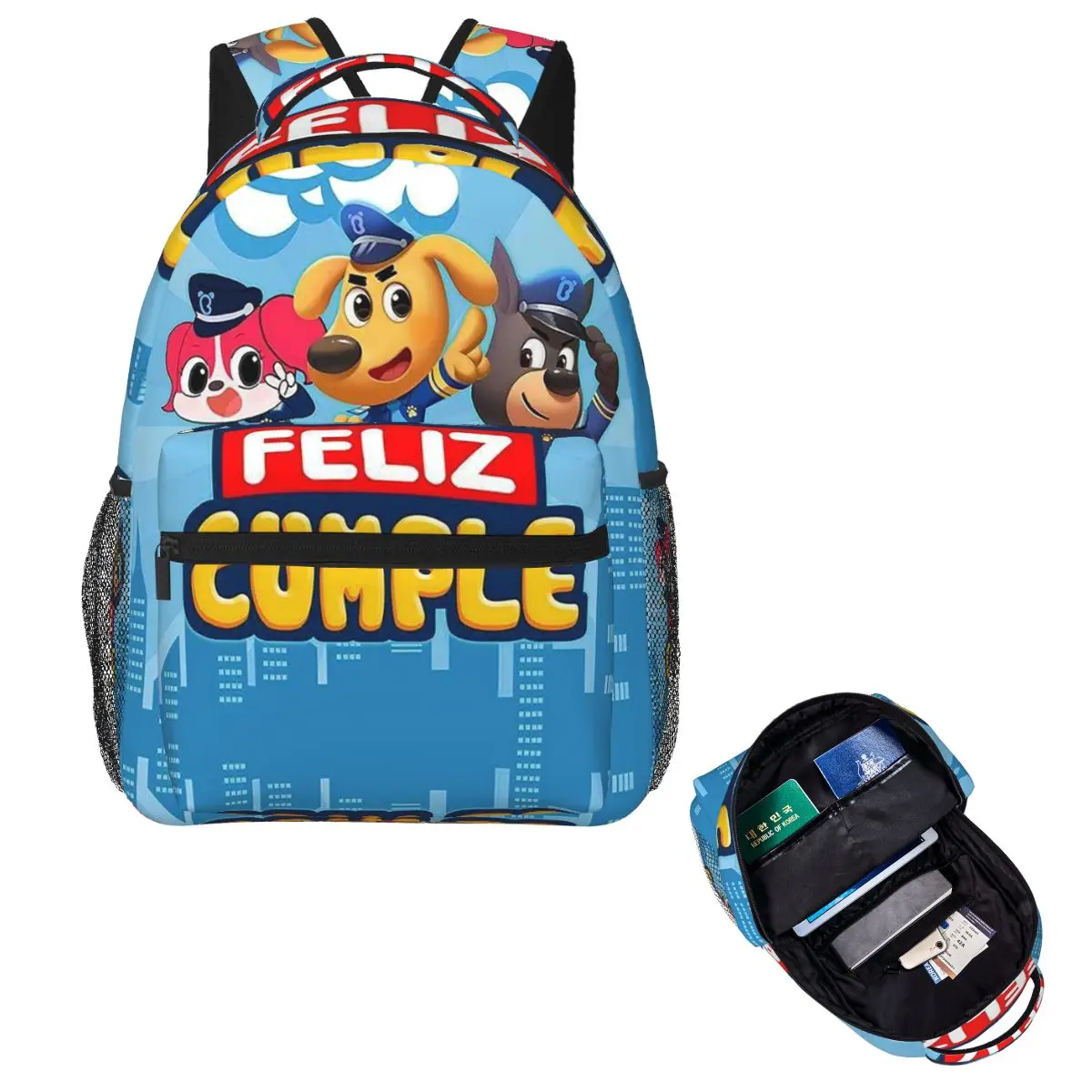 

Рюкзак Шериф Лабрадор, Лидер продаж, рюкзак большой емкости для мальчиков и девочек, школьная сумка, сумки на плечо для мужчин и женщин