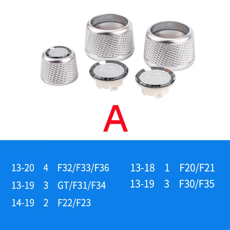 For BMW new 3 Series 5 Series X3X4X5 air conditioning crystal air conditioning volume knob - view 6