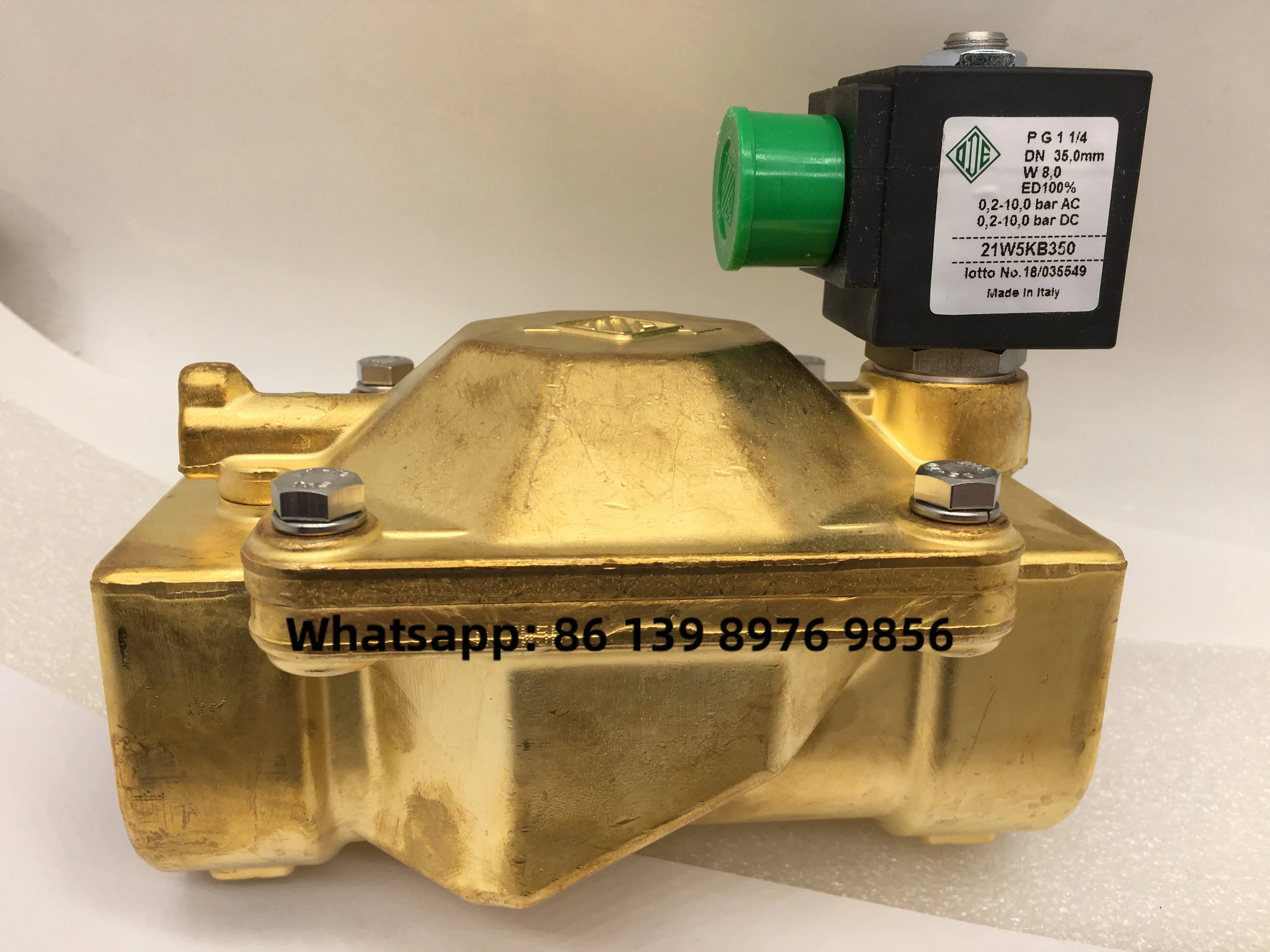 Italy ODE Solenoid Valve 21W5kb350 Dn32