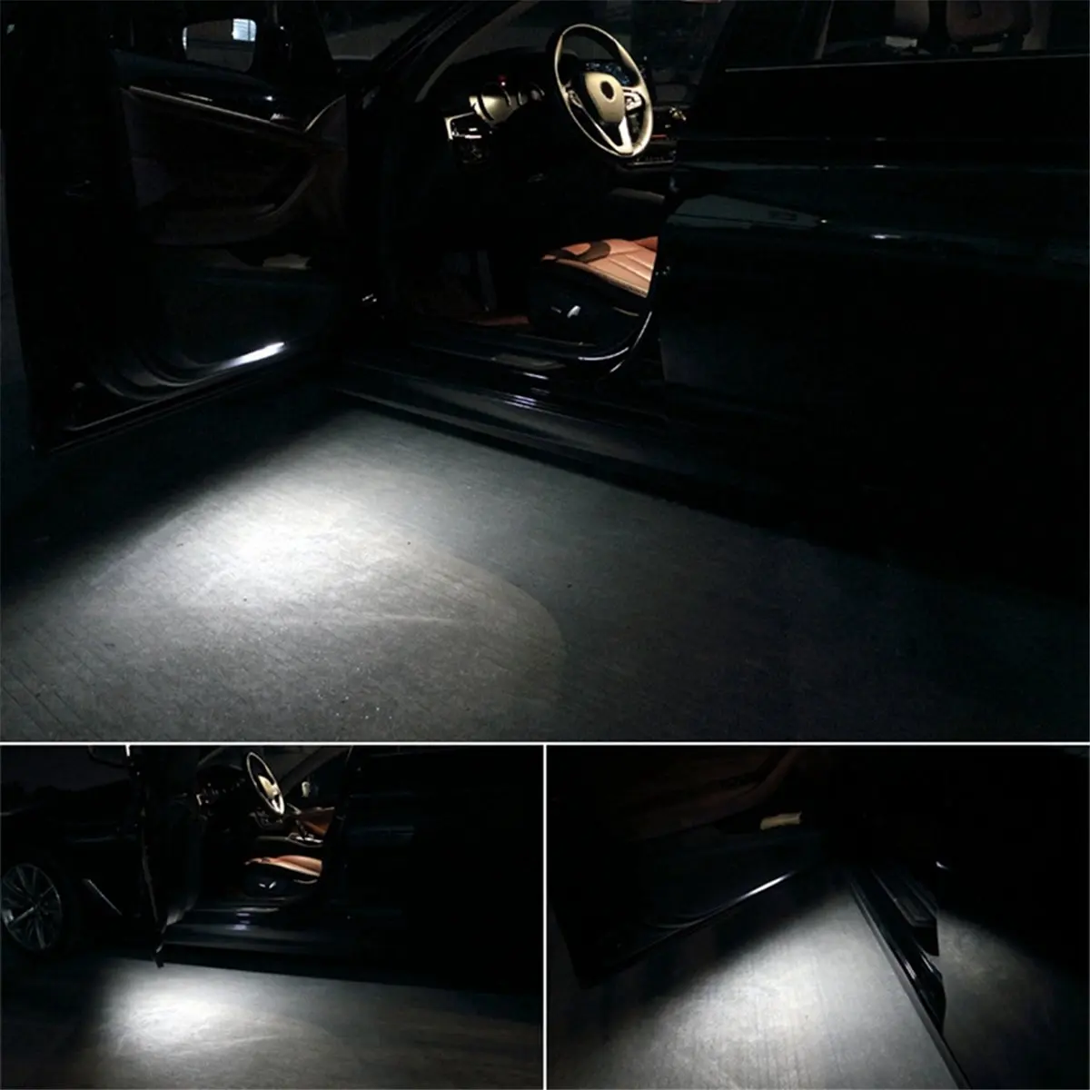 Led Courtesy Light Front Footwell Lamp for BMW 1 2 3 4 5 Series Main in Car Light