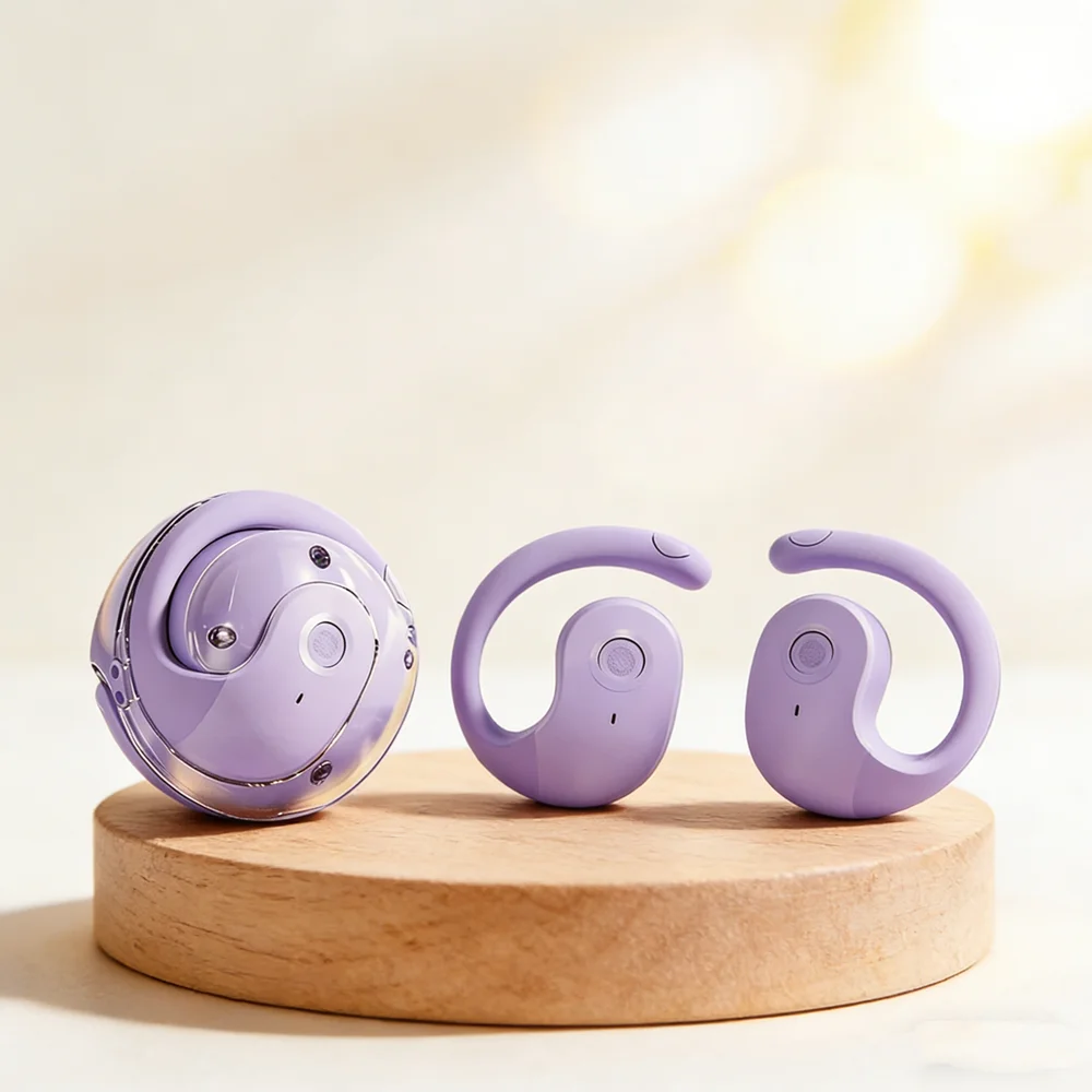 Wireless Bluetooth 5.3 HD Voice Call Earphones Noise Reduction Headphones Portable Earbuds With Mic for all smartphones