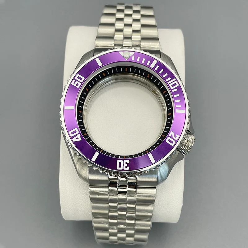 boitier-de-montre-skx007-42-mm-boitier-nh35-verre-saphir-double-plat-compatible-avec-les-mouvements-nh35-nh36-7s26-avec-bracelet-en-acier-pieces-de-modification-de-boitier-skx007
