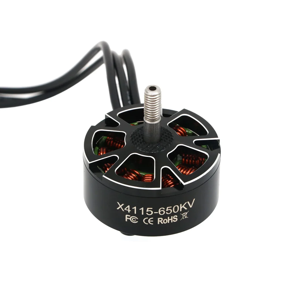 4 stks UAngel 4115 X4115 650KV 400KV 3-8 S Borstelloze Motor Compatibel 13/15/16 inch Propeller voor FPV RC Racing Drone Model