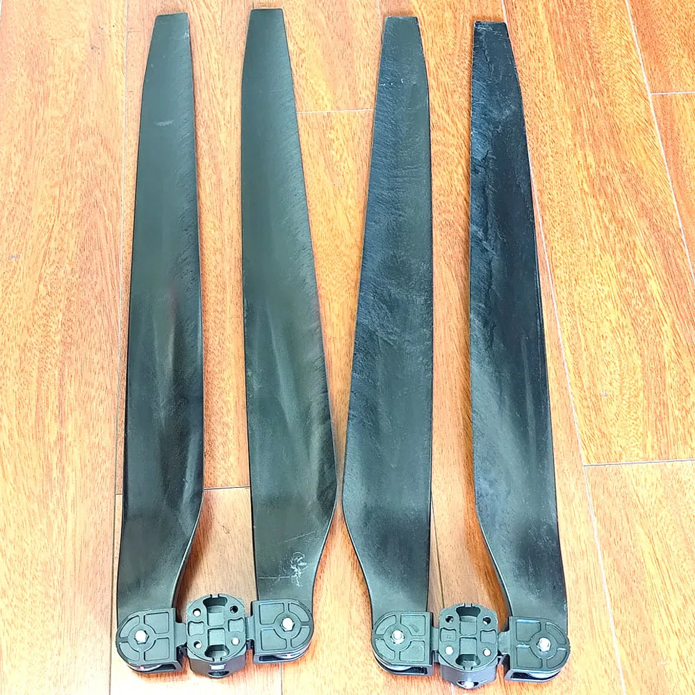 A55(5015) مروحة مجداف قابلة للطي للطائرة بدون طيار ملحقات طائرات بدون طيار EVTOL كبيرة مروحة رذاذ مستعملة مع محول #5