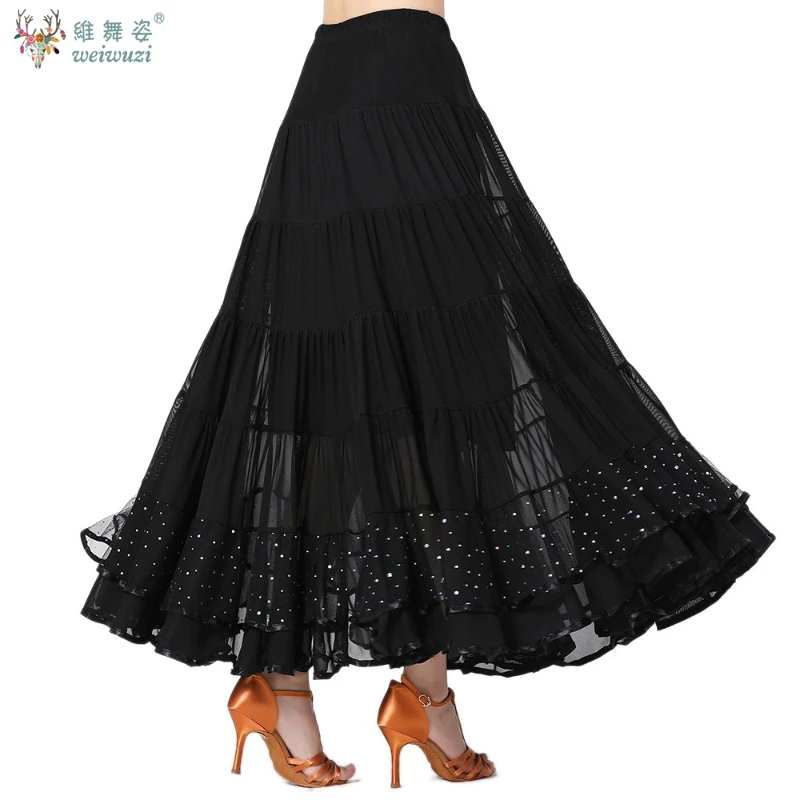 Flamenco Big Swing Skirt Dress Women Lady Red Stage Performance Costume Ballroom Waltz Dancewear Tango Flamenco Dancing Costume