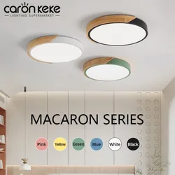 Modern LED Ceiling Light Macaron Ceiling Light Simple and Creative Design Indoor Lighting Living Room Bedroom Lighting Fixtures