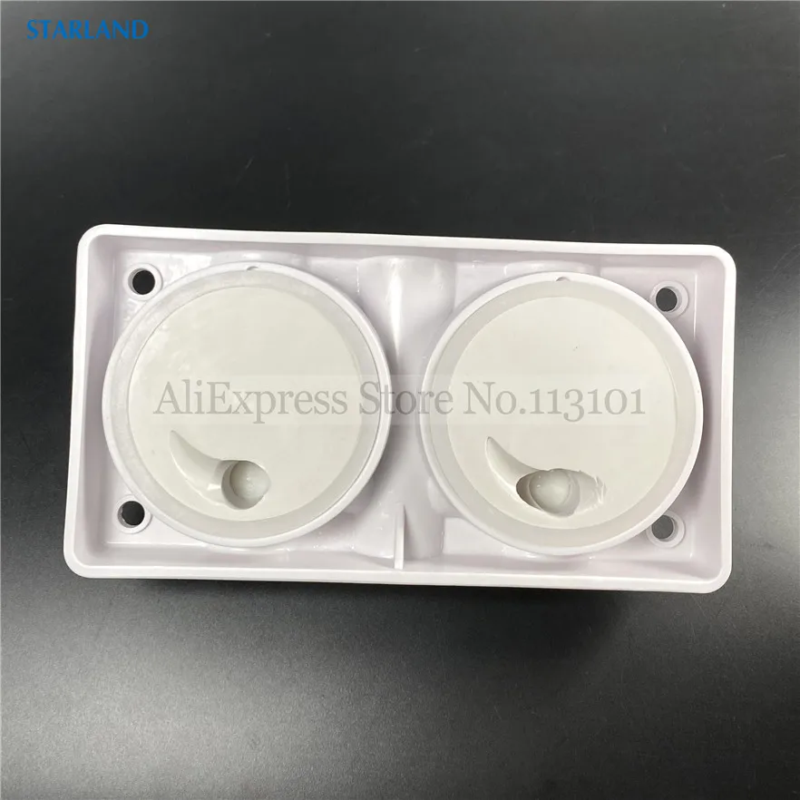 One Set Of Front Panel White Discharge Valve BQL808 Commercial Ice Cream Maker Soft Serve Machines Fittings