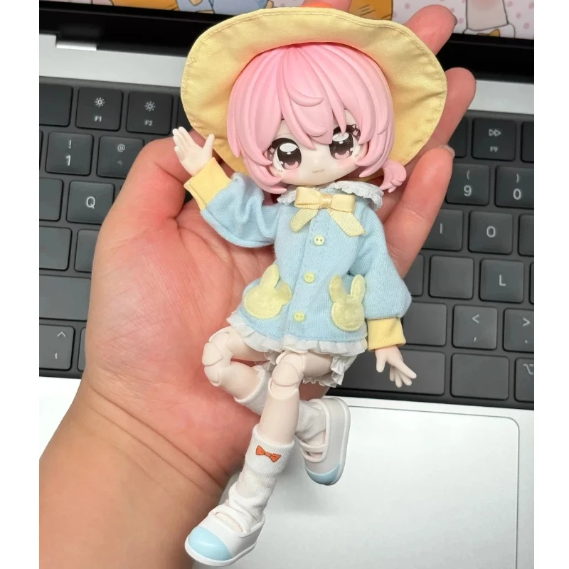 Authentic Unveiled Door 1/12 Blind Box Bjd 16.8cm Small Key Setting Set Series Open Eyes Articulated Action Figure Model Toys