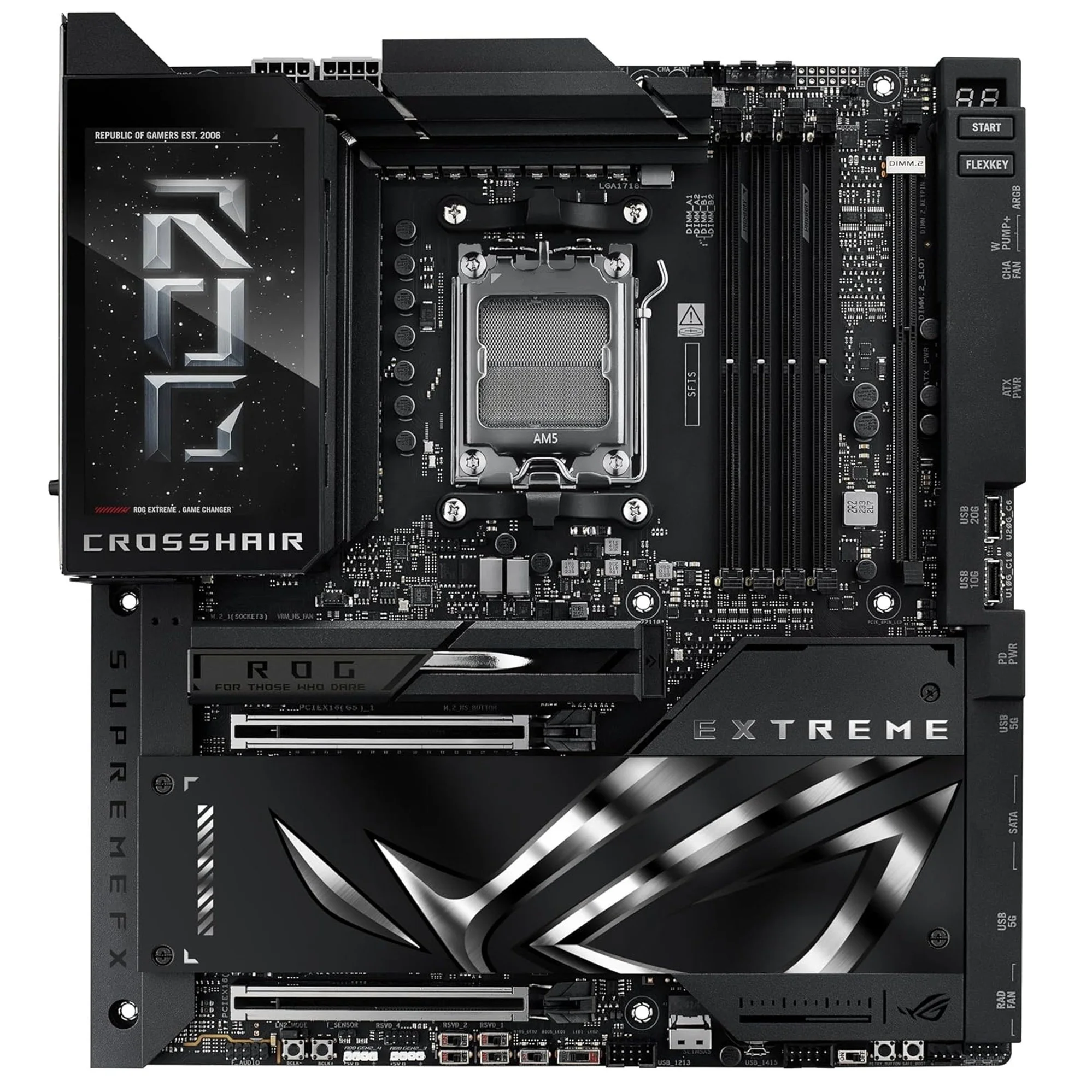 Nouvelle carte mère ROG Crossh - X870E Atx Motherboard avis et prix
