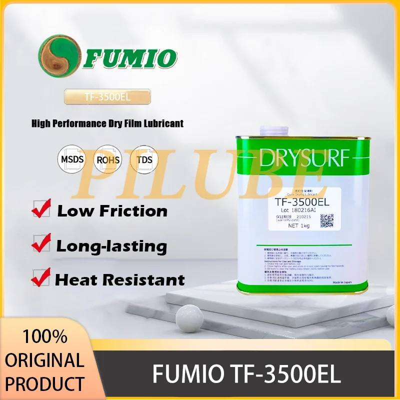 FUMIO TF-3500EL High Performance Dry Film Lubricant Volatile Oil PTFE Lubricant for Electronic Assembly Original Product