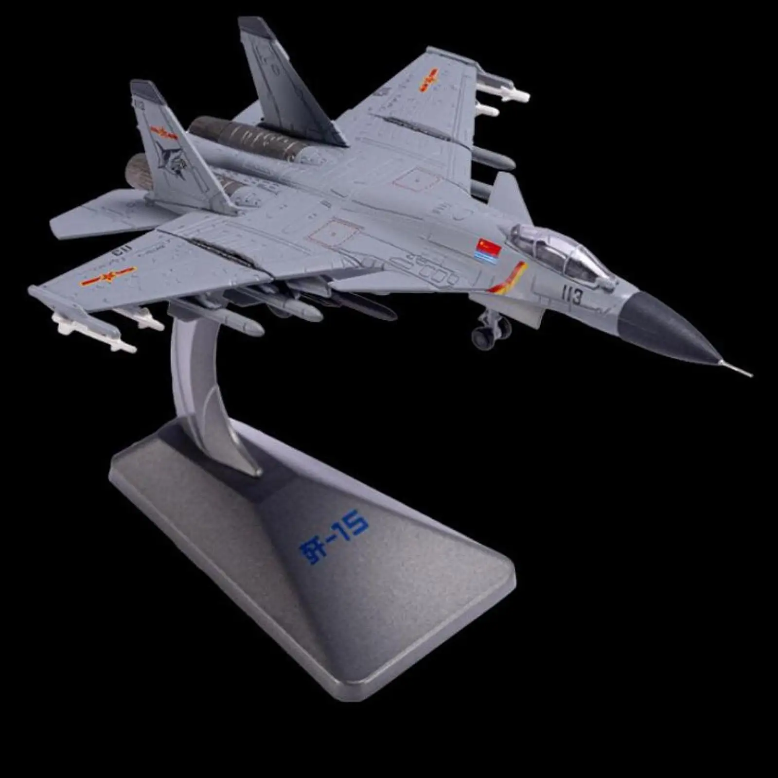 1:144 Fighter Jet Model, Realistic Alloy Aircraft Simulated Aviation Commemorate Metal Fighter Model,